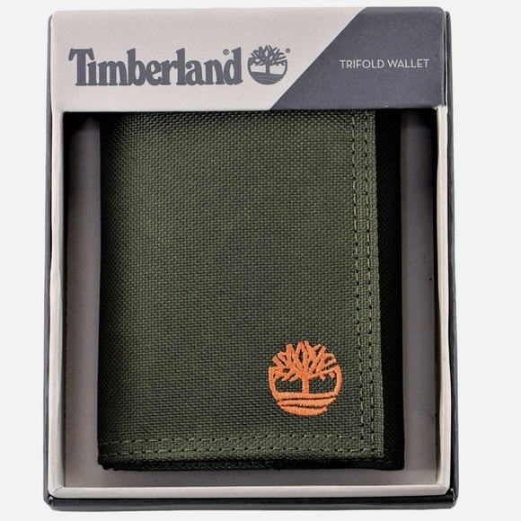TIMBERLAND Trifold Wallet (Olive) - Picture 4 of 7